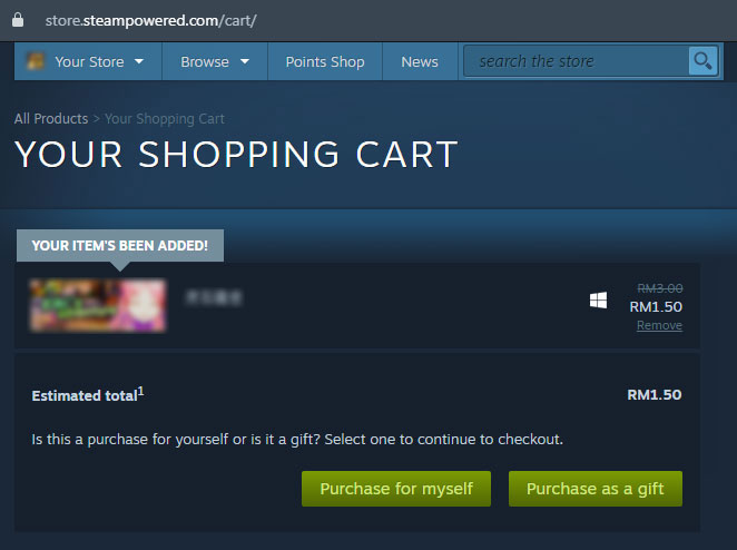 Steam Points Shop