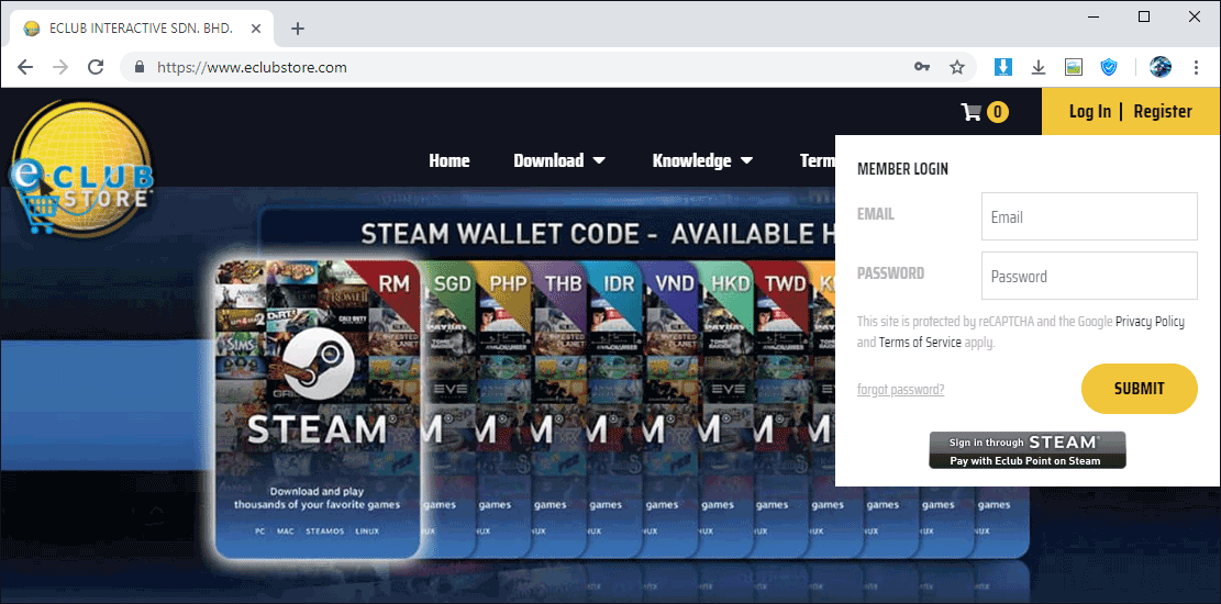 Eclubstore - FREE TO PLAY GAMES on STEAM!